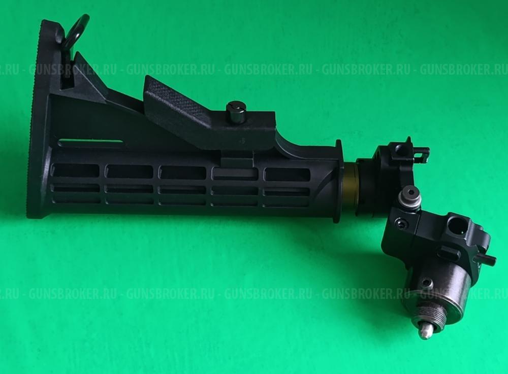 Приклад  складной с антибздуном для Добермана эксцентрик, продажа в сборе. 