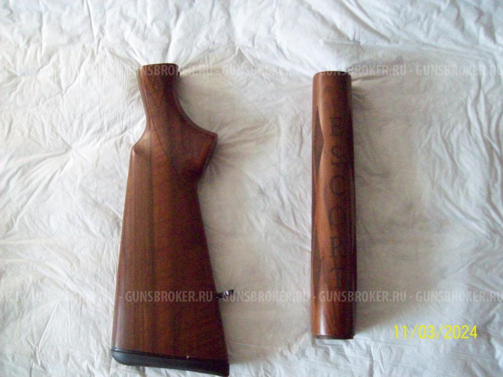 Приклады/ Хатсан п/а орех,СКС-береза, МР-27 12к пластик орех п/пист. аннглийск.-всего3шт в