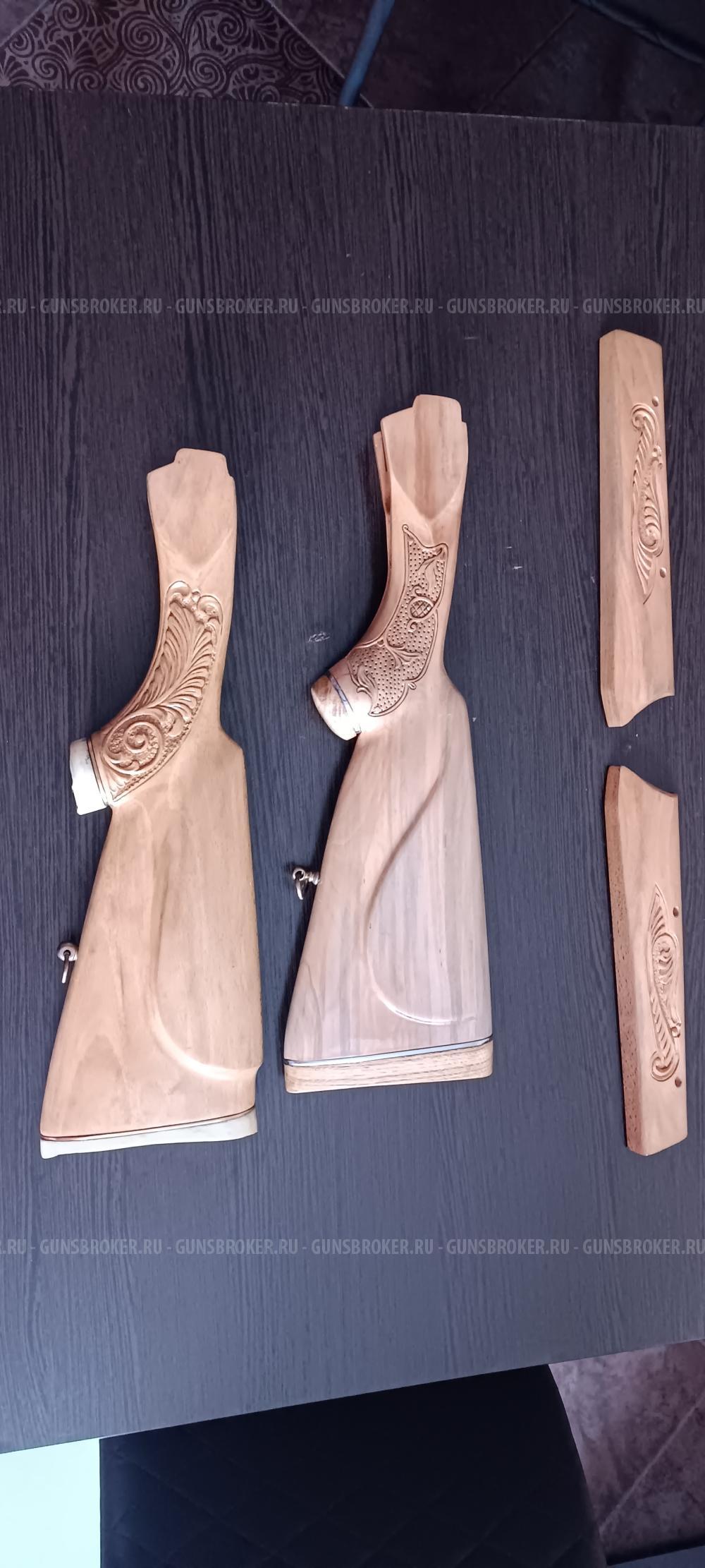 Приклады и цевье ручной работы на ТОЗ 34