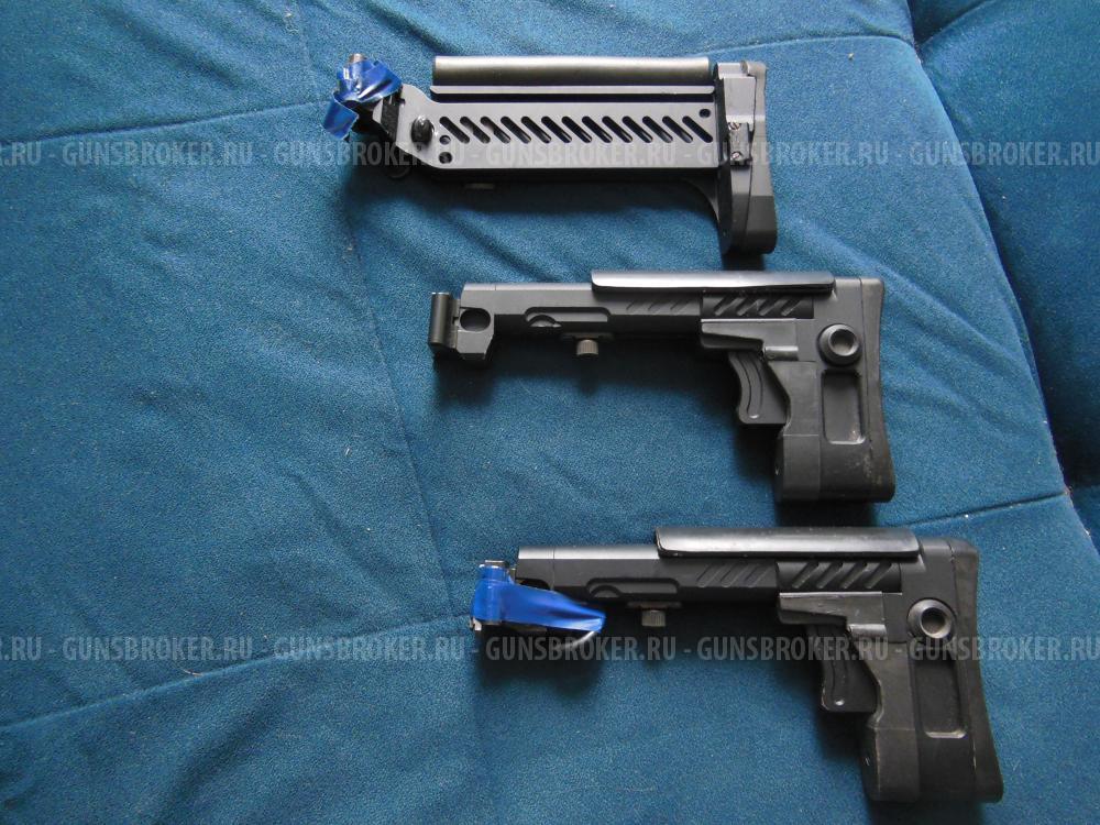 Приклады Зенит ПТ-3 и ПТ-1