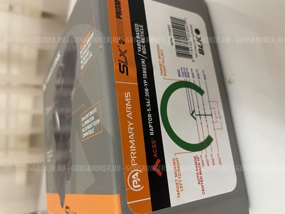Призматический прицел Primary Arms SLx 3x MicroPrism