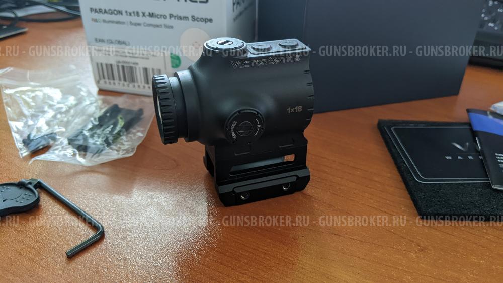Призматический прицел Vector Optics Paragon 1x18