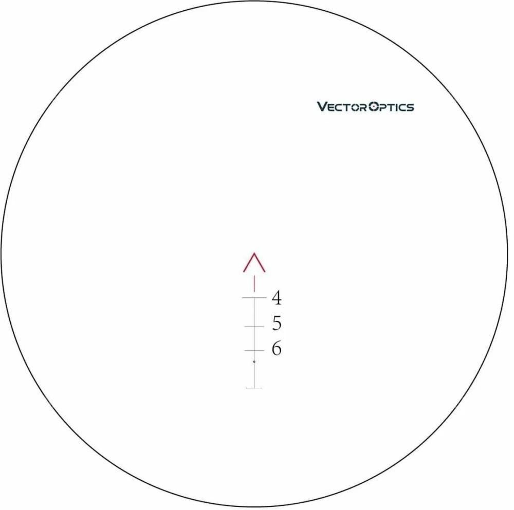 Призматический прицел Vector Optics VictOptics C1 4x32 (сетка Chevron) с подсветкой