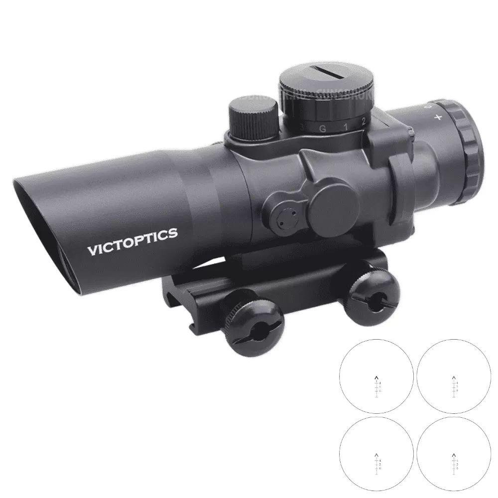 Призматический прицел Vector Optics VictOptics C1 4x32 (сетка Chevron) с подсветкой
