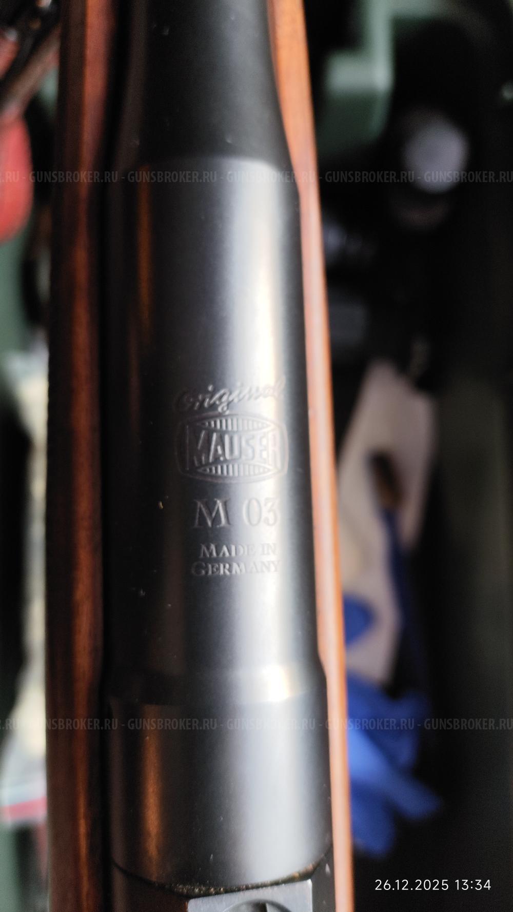 Продается карабин Маузер-М03, кал. 308Win, + ночник Dedal-480-D. г. Ижевск.