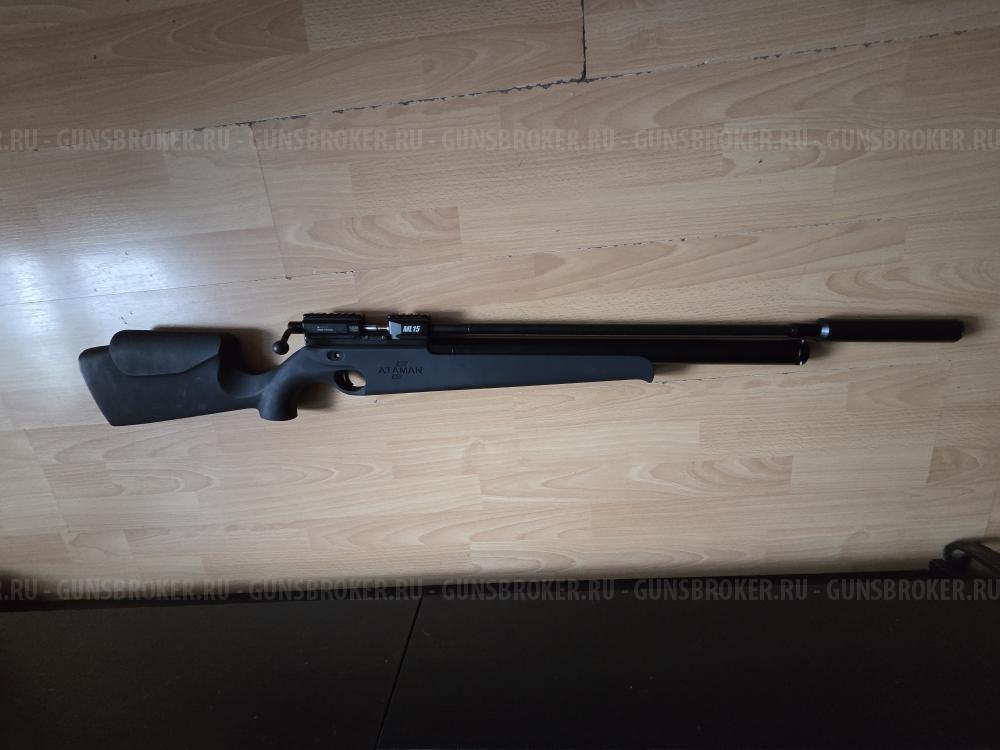 Продается Пневматическая винтовка Ataman ML15 Карабин C26/RB (Soft-Touch Black, PCP) 6,35 