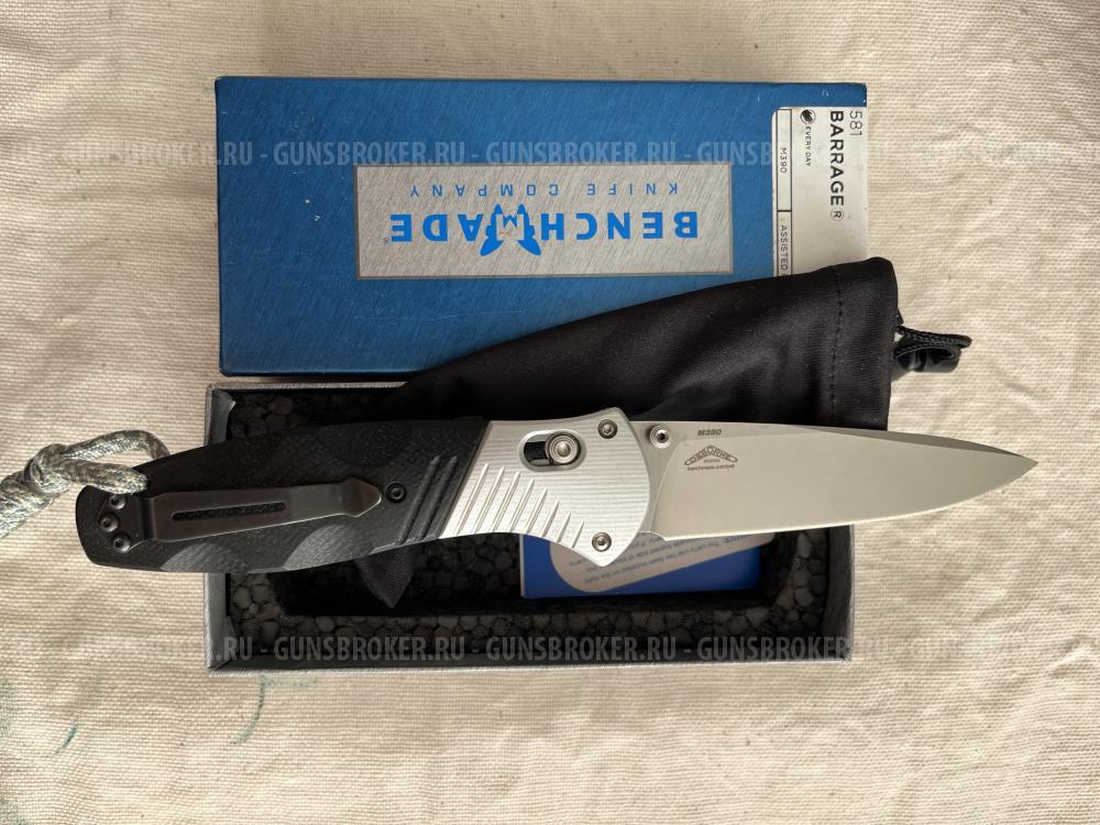 Продам Benchmade 581 Barrage М 390