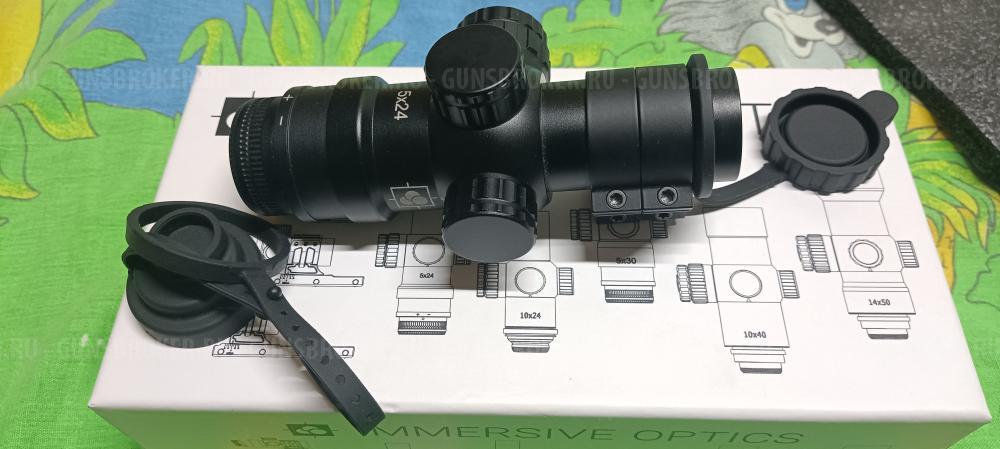 Immersive Optics 5х24 MD без регулируемого крепления