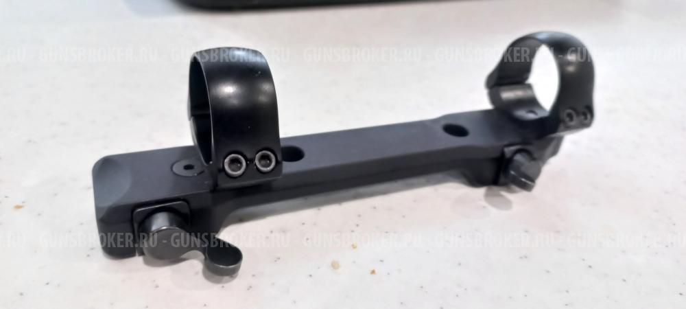 Продам быстросъемный кронштейн МАК с кольцами 25.4мм на Tikky T3