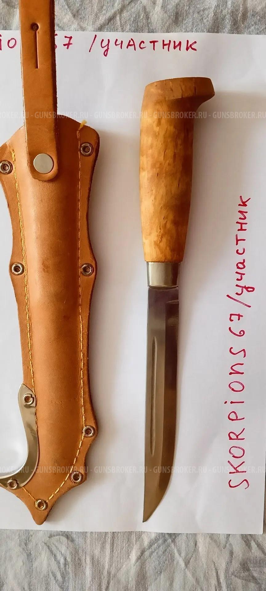 Продам финку Iisakki Jarvenpaa Finland лось. Томск. Цена 15 500р.