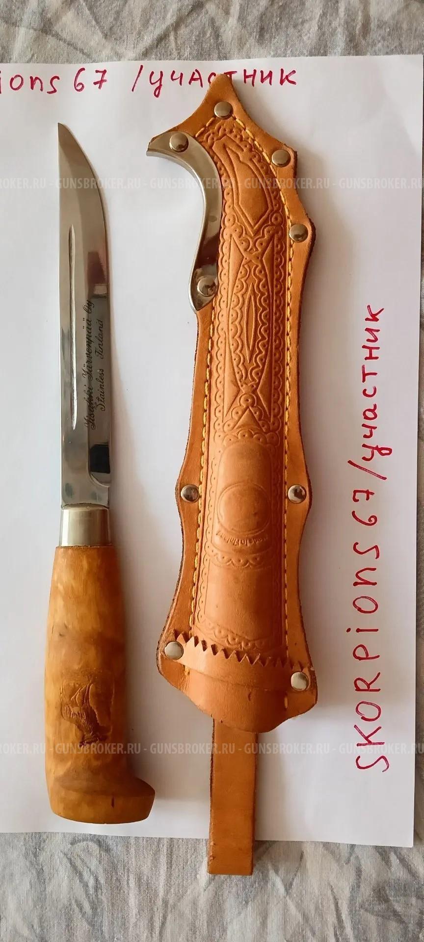 Продам финку Iisakki Jarvenpaa Finland лось. Томск. Цена 15 500р.