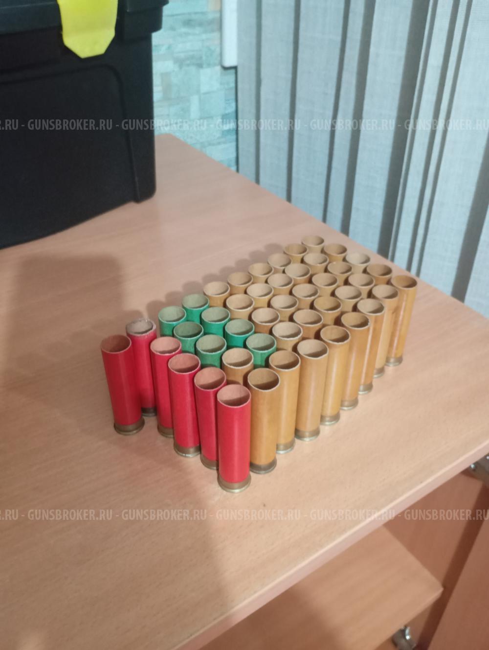 Продам гильзы 16 калибр