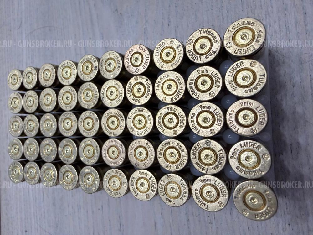 продам гильзы латунь 9х19 