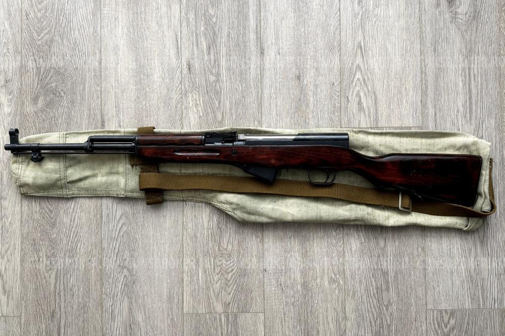 Продам карабин ОП-СКС, донор СКС ТОЗ 1954 гв., без вмешательств. Оригинал.