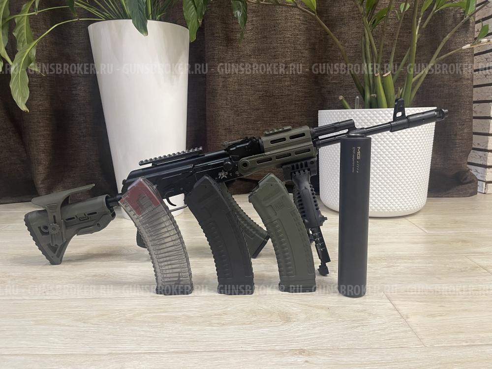 Продам Карабин TG2 366TKM (нарезной) с богатым обвесом Fab Defense