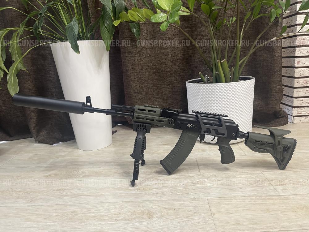 Продам Карабин TG2 366TKM (нарезной) с богатым обвесом Fab Defense