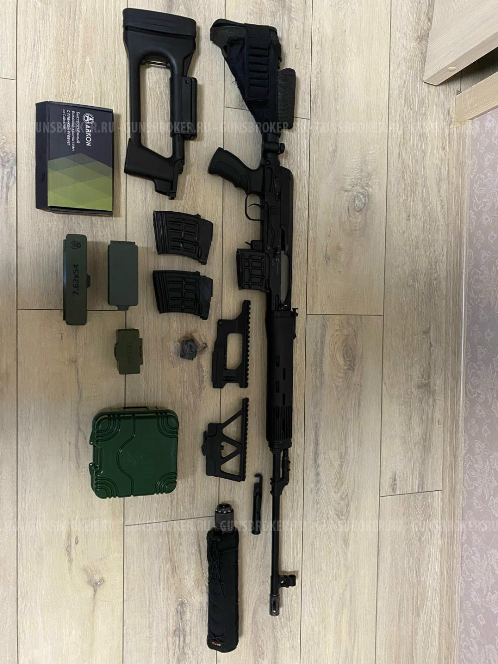 Продам карабин Тигр 7,62х54 в исполнении 01, длинна ствола 620