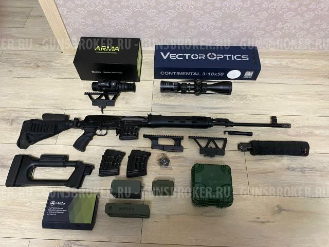 Продам карабин Тигр 7,62х54 в исполнении 01, длинна ствола 620