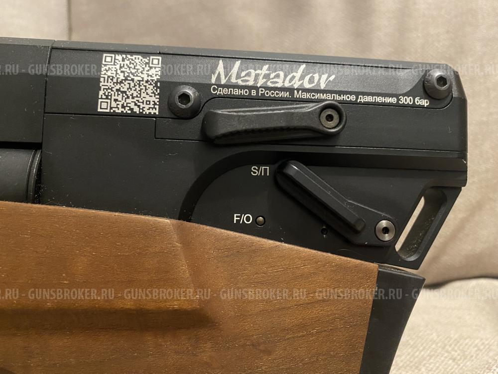 Продам комплект PCP винтовку Edgun Matador R5M long. Калибр 6.35