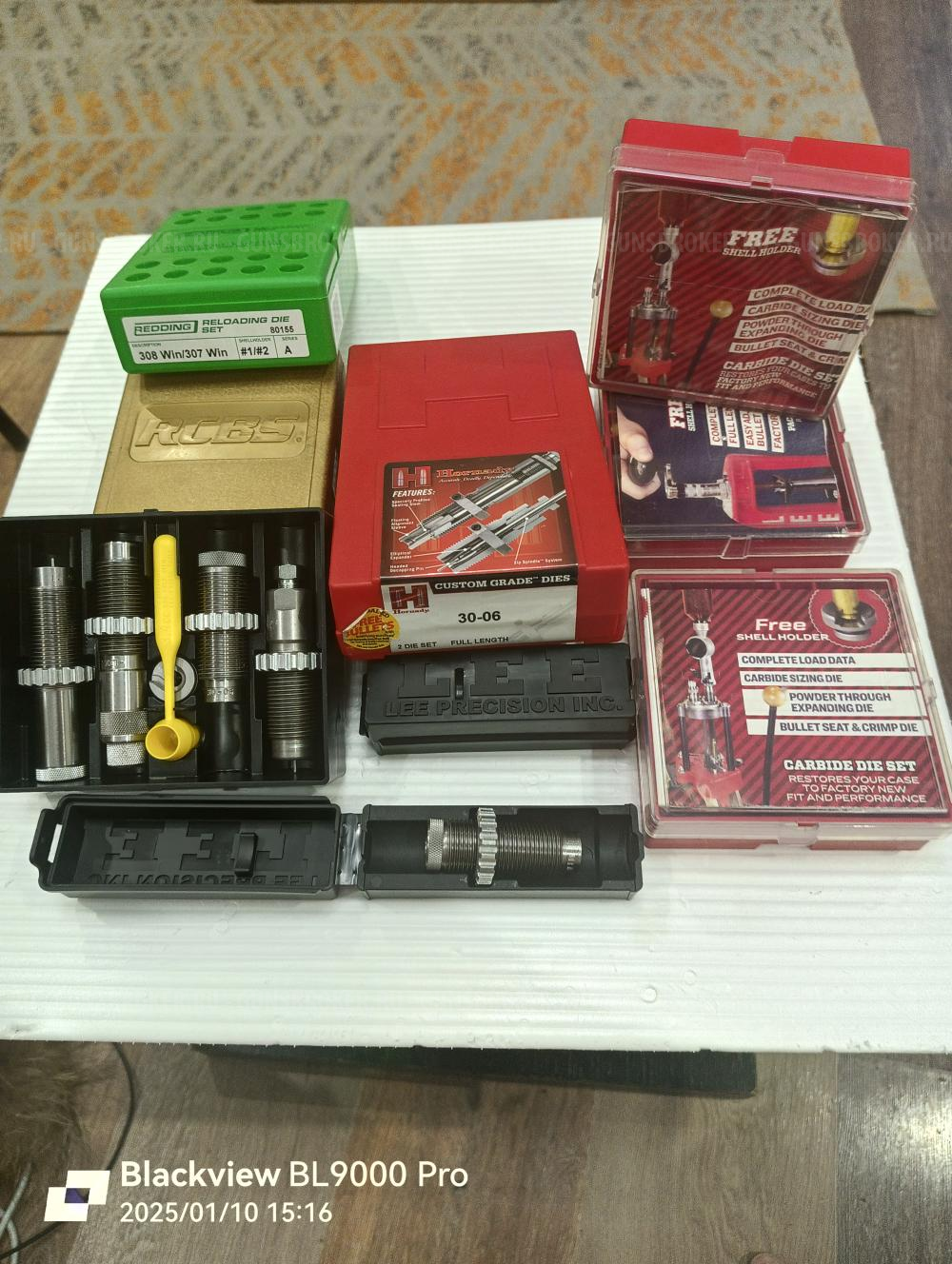 РЕЛОАДИНГ ..Матрицы Redding 308..338 LM.Hornady. Lee 30-06....9мм Luger..9мм.Макаров..