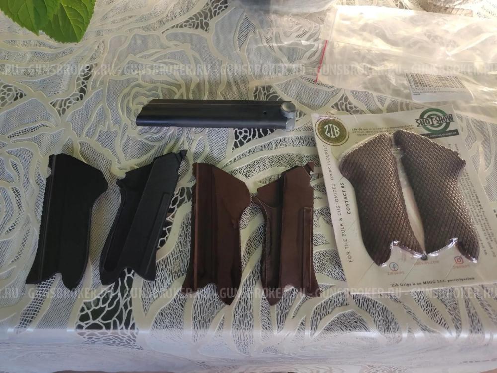 Продам на LUGER P-08 накладки и магазин (реплика).