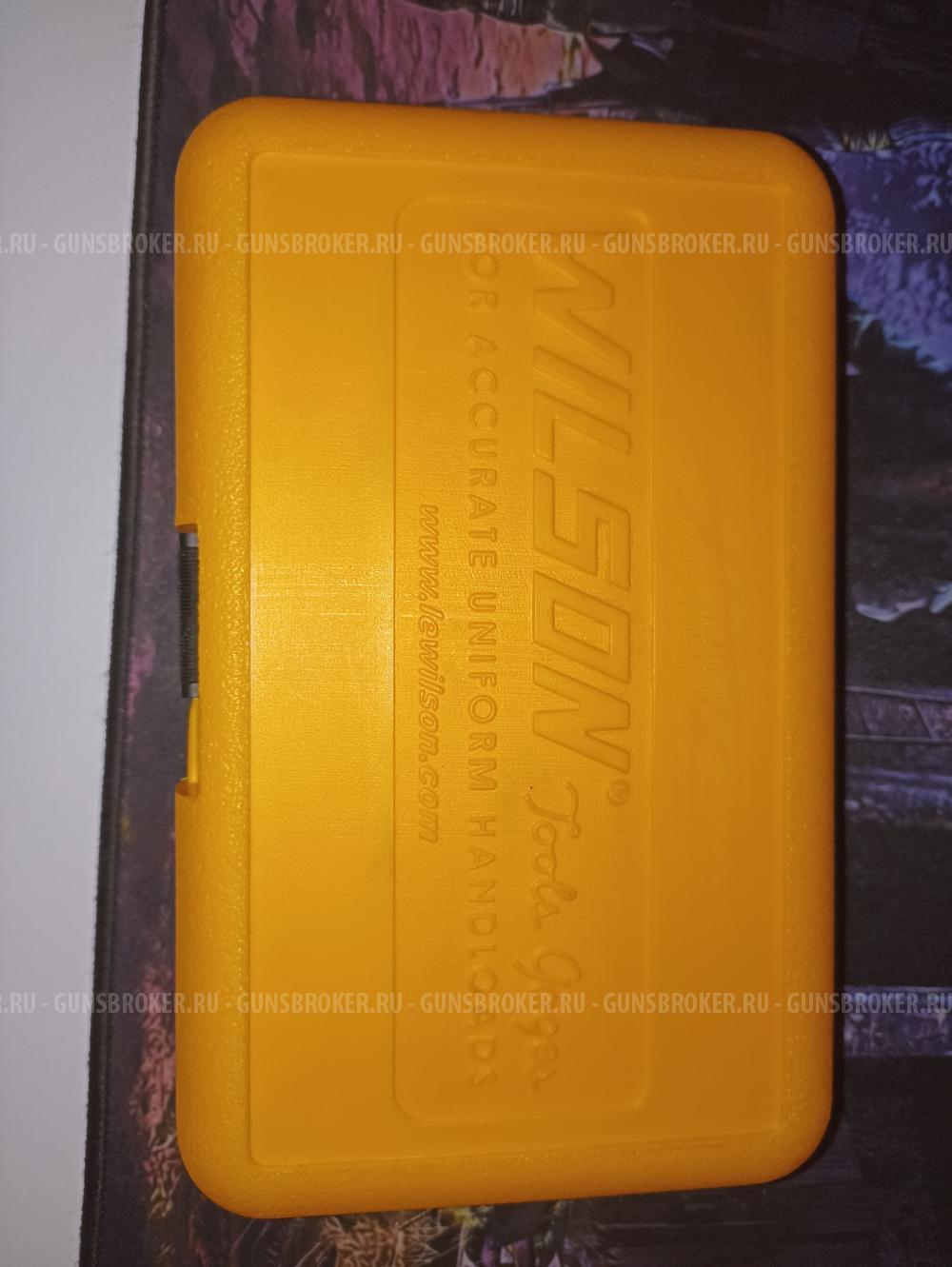 Продам набор  матриц Wilson 260 Rem (фулсайз бушинговый + посадочная с микрометром)