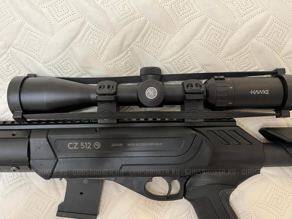 Продам нарезной карабин CZ 512 Tactical калибра 22 WMR