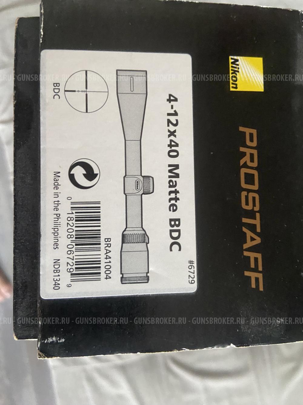 Продам nikon prostaff 4-12x40 m bdc оригинал
