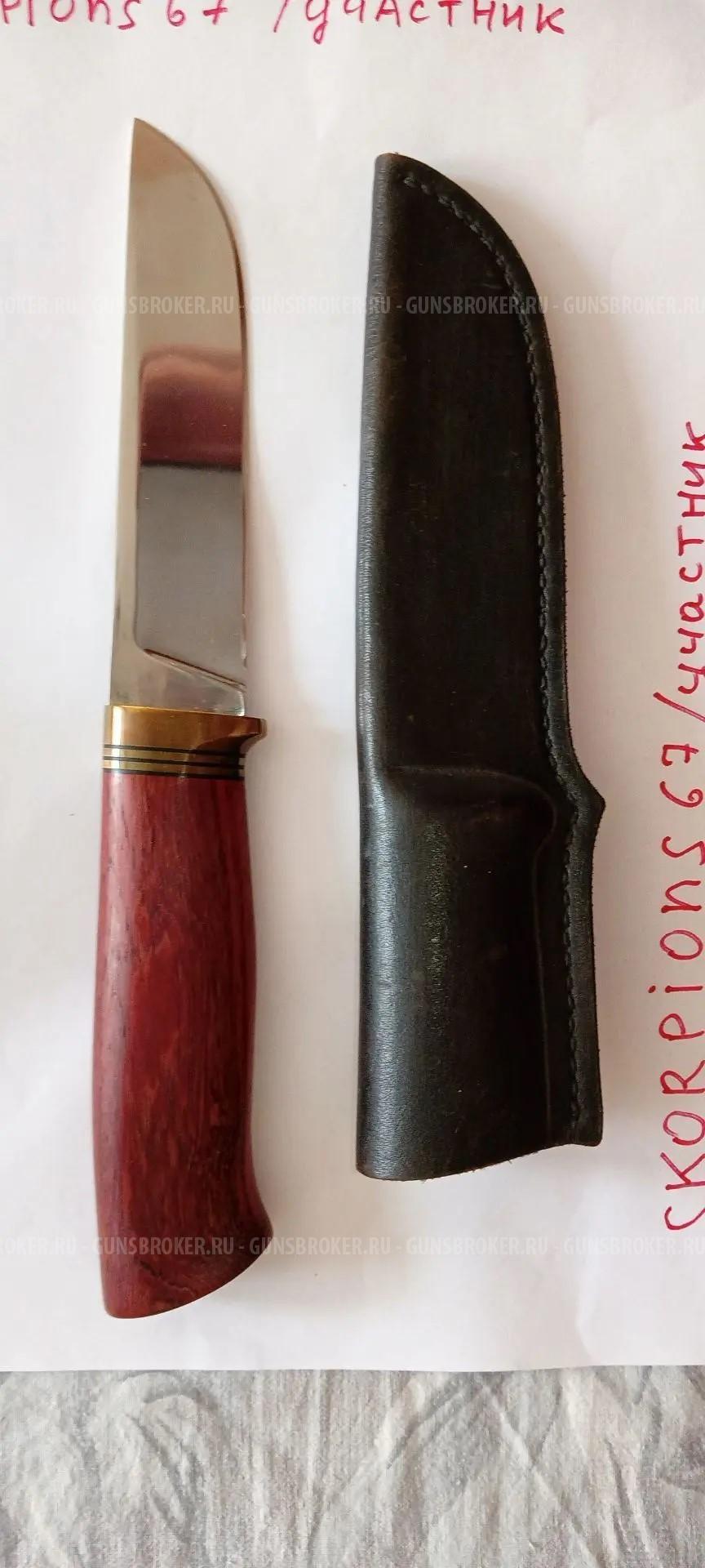 Продам нож с клинком от Бирюкова. Томск. 6500р.