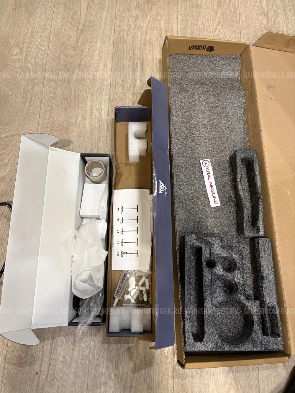 Продам новую пневматическую PCP винтовку Kral Puncher Breaker 3, 6.35