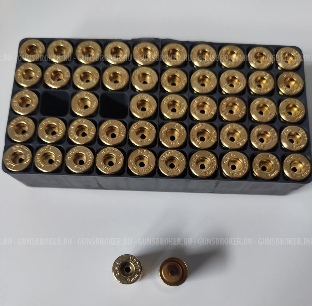 Продам новые гильзы не капс. 9*19 luger фирмы Fiocchi.
