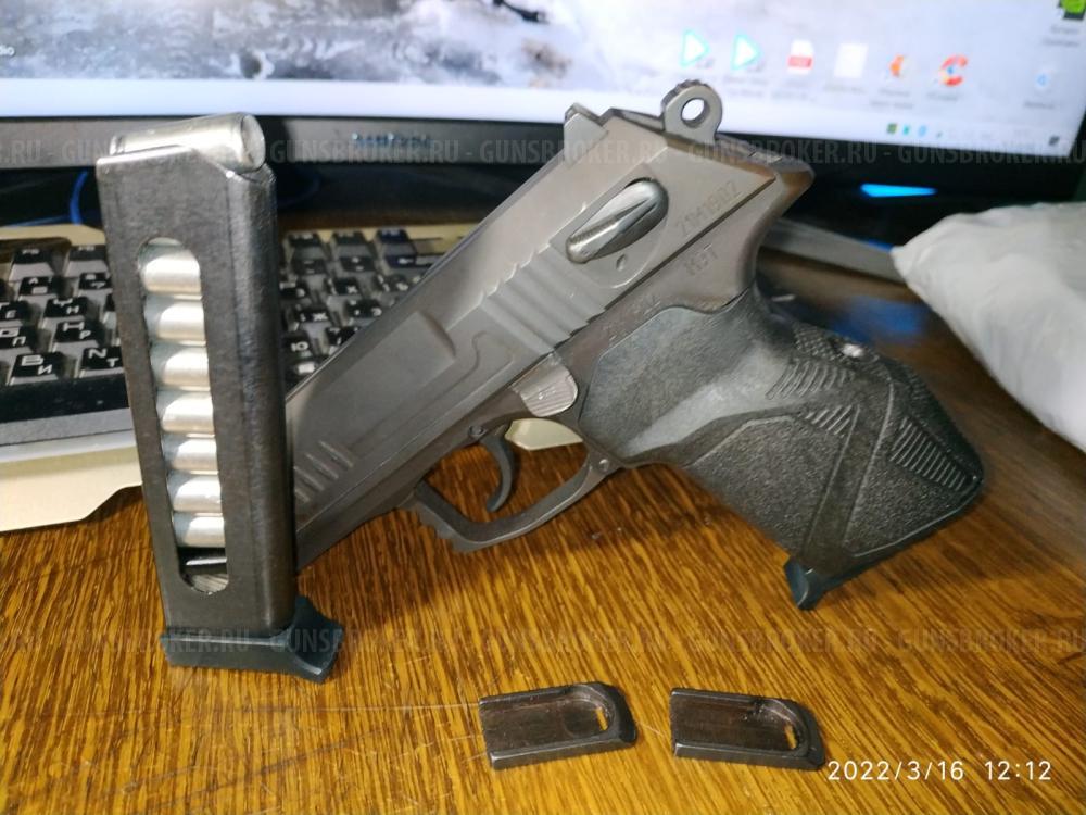 Пистолет Макарова: магазин на 9 патронов, фрезерованный подаватель