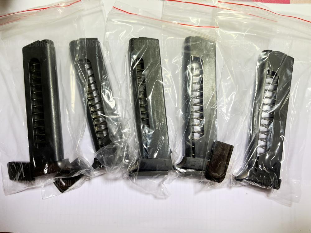 Пистолет Макарова: магазин на 9 патронов, фрезерованный подаватель