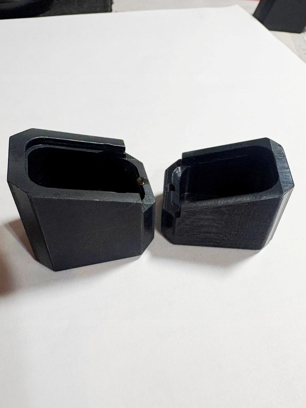 Увеличенная пятка-крышка магазина +3 или +5 патронов для пистолетов Гроза, Хорхе, Форт