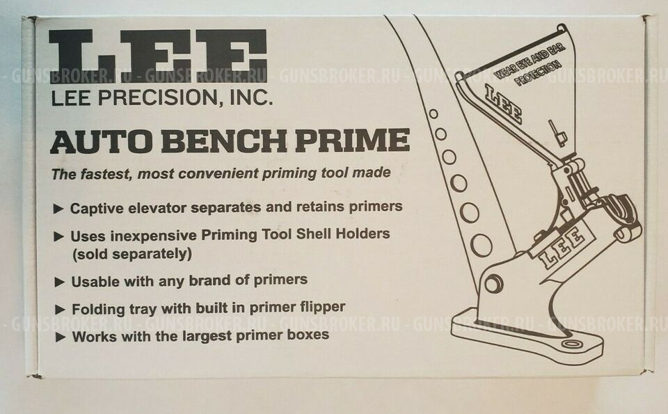 Продам НОВЫЙ капсюлятор Фирмы LEE Модель Auto Bench Prime
