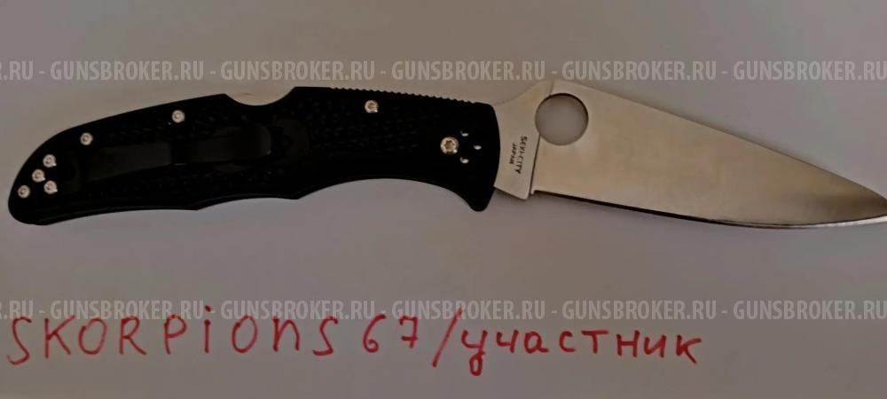 Продам новый складной нож Spyderco Endura Flat Ground C10FPBK. Томск. Цена 12000р.