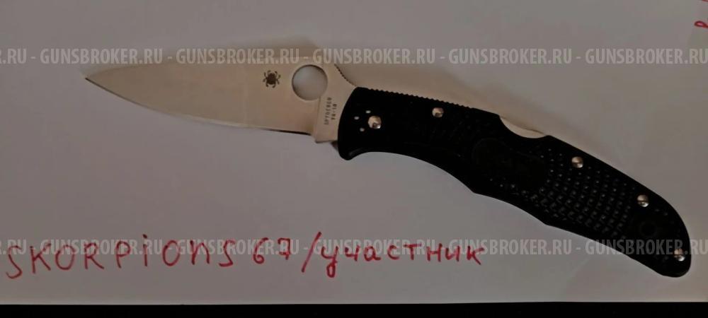 Продам новый складной нож Spyderco Endura Flat Ground C10FPBK. Томск. Цена 12000р.