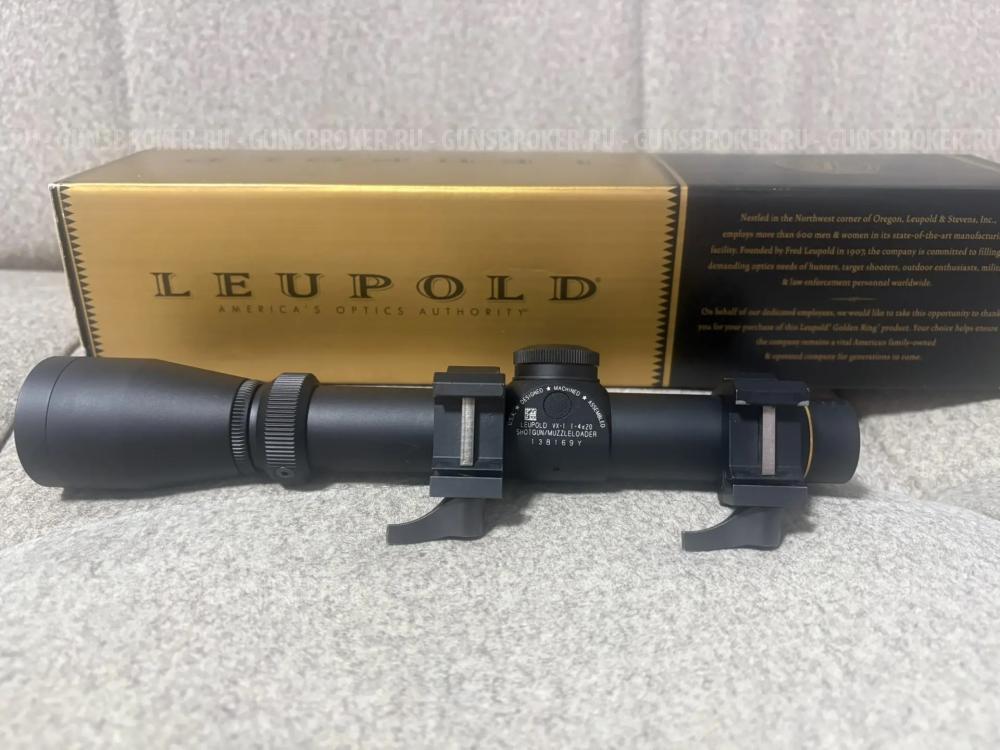 Продам Оптический прицел Leupold VX-1 1-4x20 Shotgun/Muzzleloader Heavy Duplex