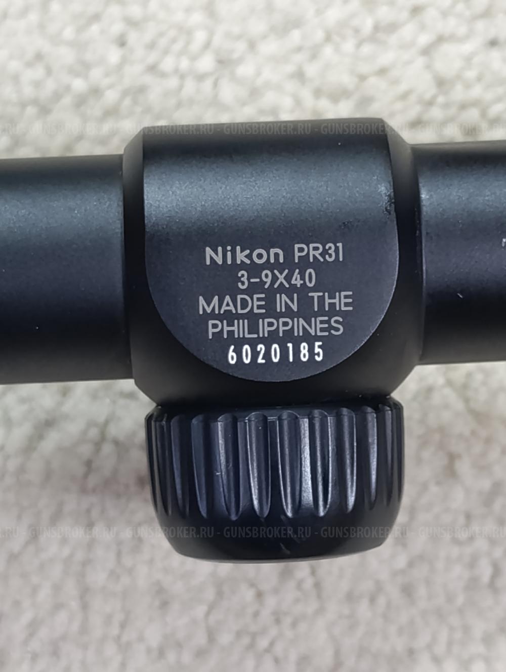 Продам оптический прицел Nikon PROSTAFF TARGET EFR 3*9x40,AO сетка Nikoplex