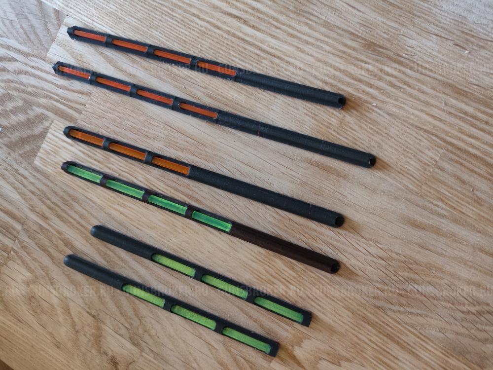 Продам оптоволоконные (световозвращающие) мушки.Для охоты и спорта.