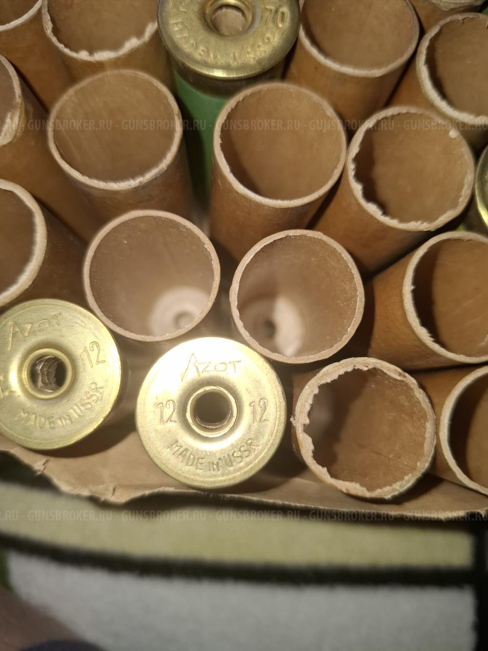 Продам папковые гильзы 12го калибра 