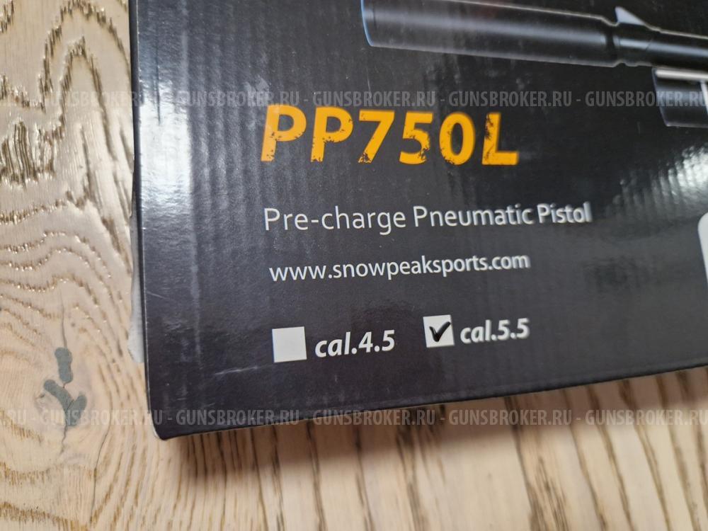 Продам пестокарабин  SnowPeak PP750L 5.5 Мск абсолютно новый