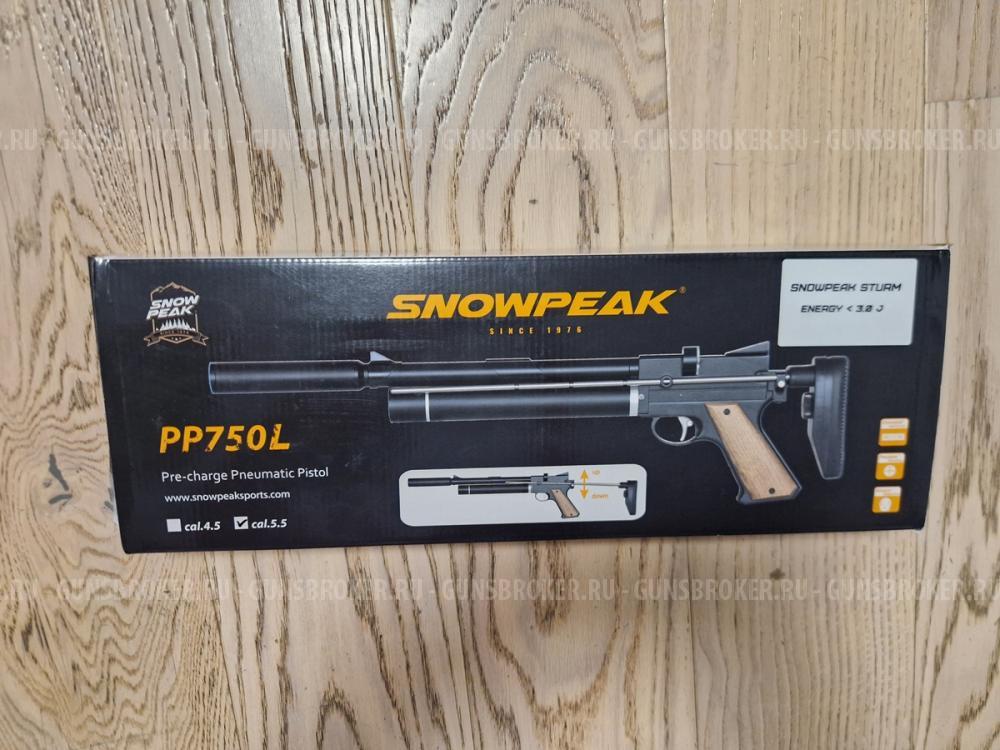 Продам пестокарабин  SnowPeak PP750L 5.5 Мск абсолютно новый