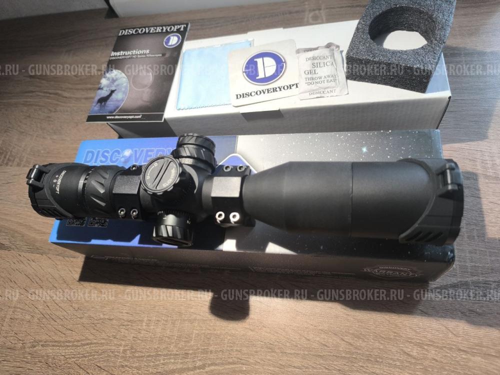 Продам прицел DISCOVERY HD 3-12X44 FFP с кронштейном на вивер