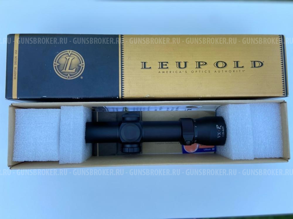 Продам прицел LEUPOLD VX-R 1.25-4x20mm, 30 труба