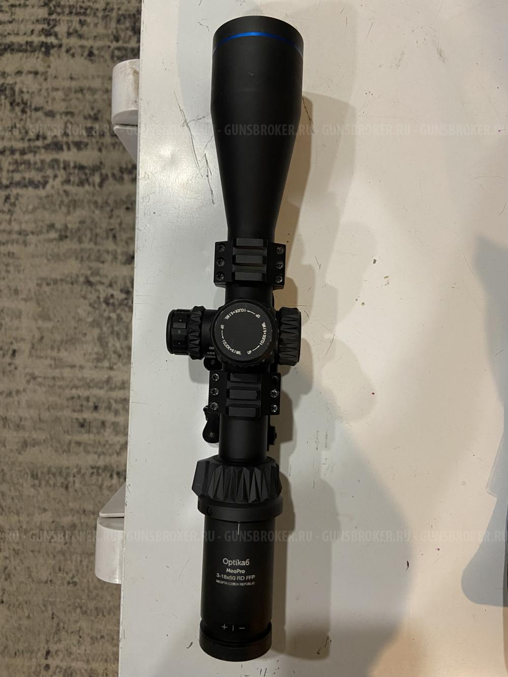 Продам ПРИЦЕЛ MEOPTA OPTIKA6 3-18X50 RD FFP (MRAD1 RD).