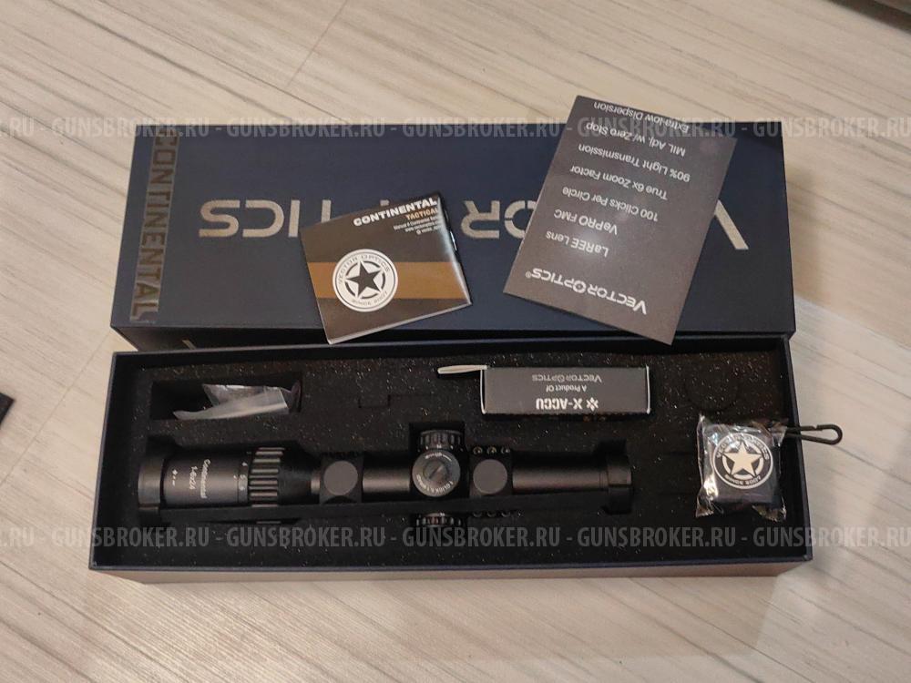 Продам. Прицел Vector Optics Continental 1-6x24 SFP Tactical VEC-T6M BDS (SCOC-23T)