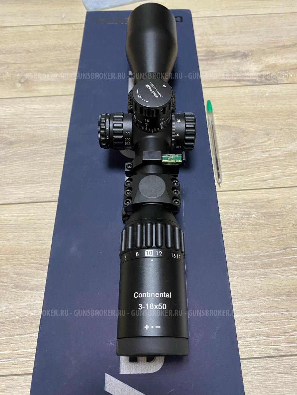 Продам прицел Vector Optics Continental 3-18x50 с подсветкой