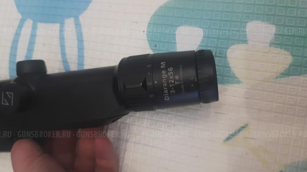Продам прицел Zeiss с дальномером, на кронштейне blaser
