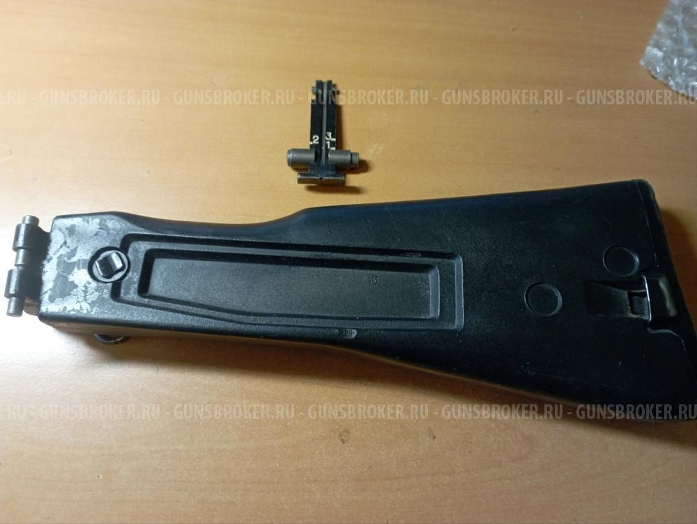 ПРОДАМ Приклад АК74м. Оригинал, черный, диаметр посадочного 5.5мм